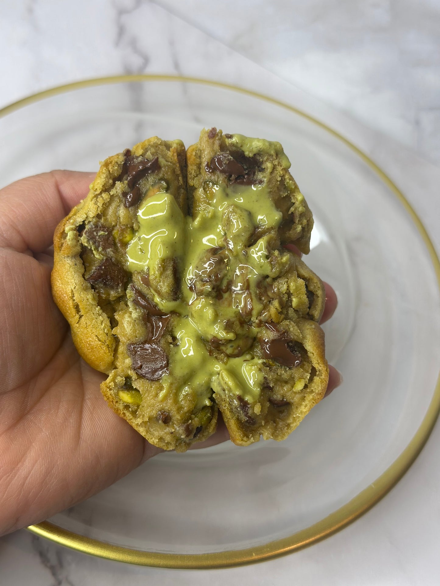 Chocopistachio Bomb